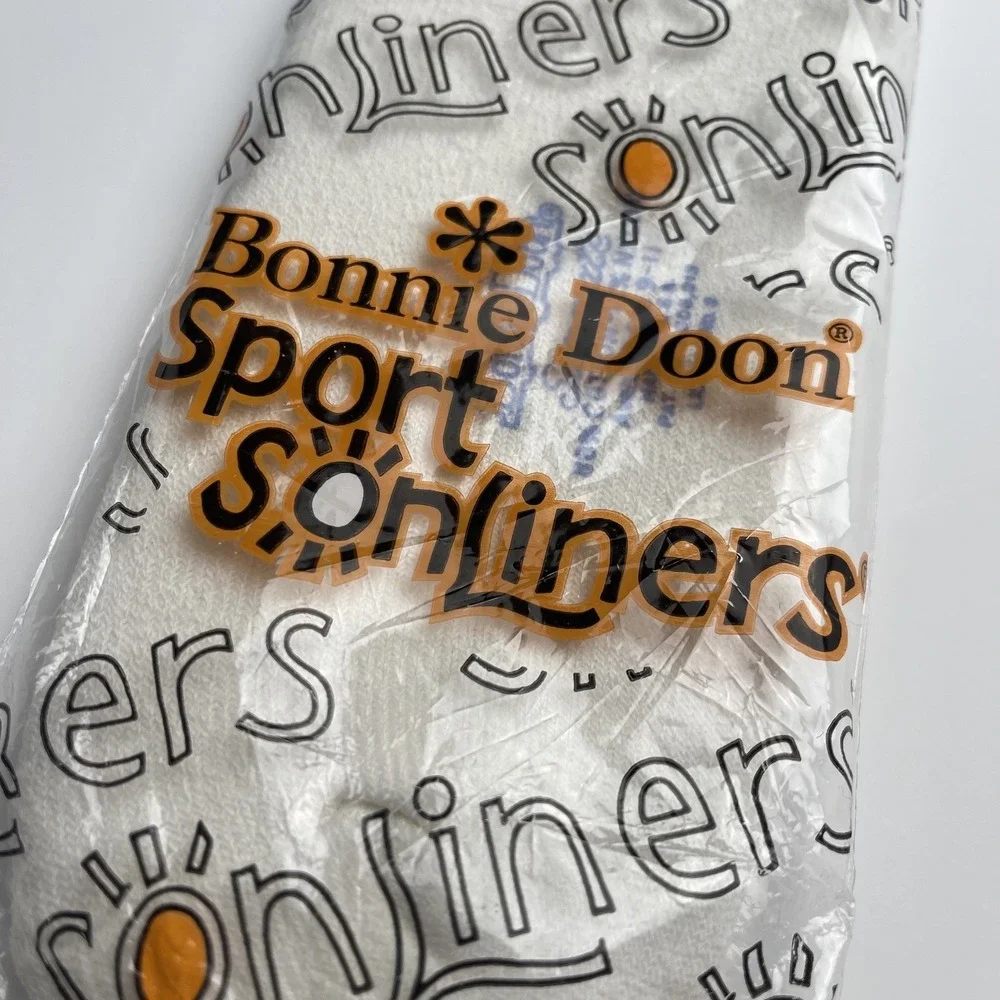 Bonnie‎ Doon Vintage 1970s Yellow Pom Socks Sport Booties Womens 9-11 NOS